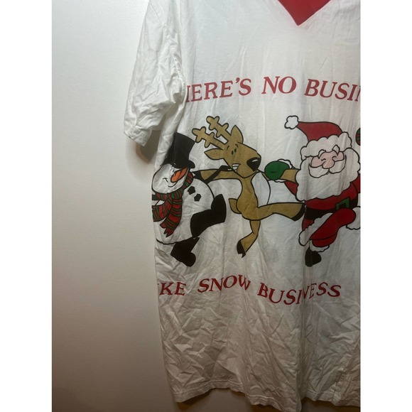 Vintage Santa jama night gown - Picture 2 of 6